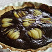 Tarte poires chocolat